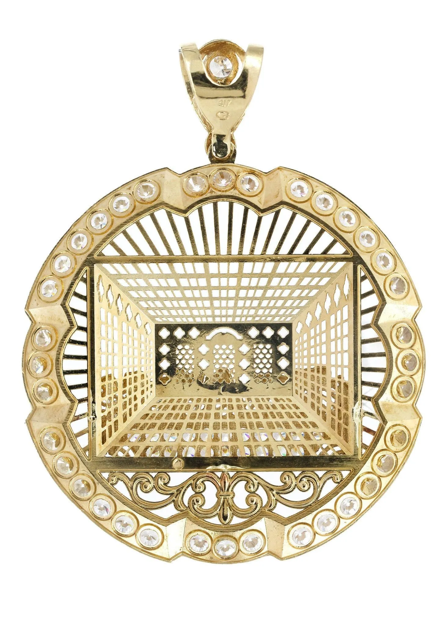 10K Gold Last Supper Pendant  |  34.3 Grams