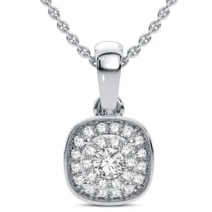 14K 0.13CT Diamond Pendant