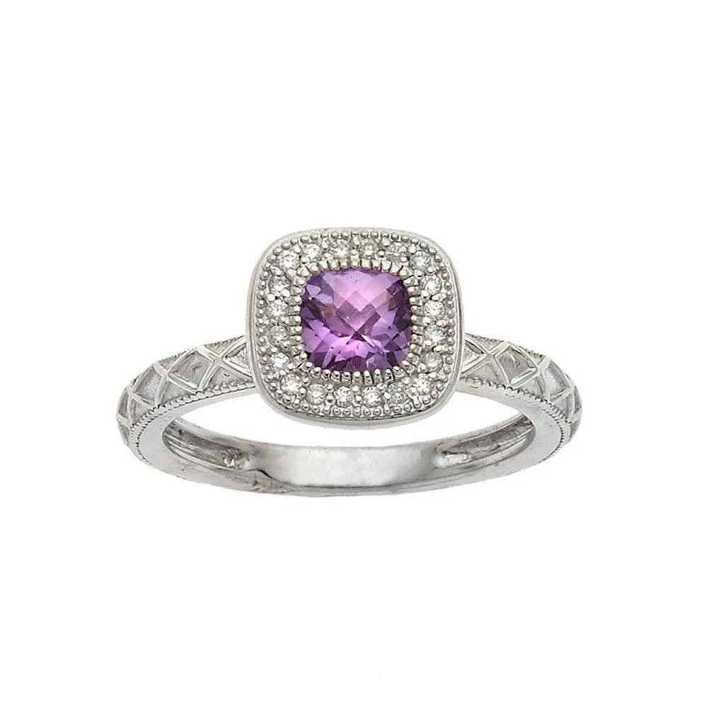 14k Amethyst Ring