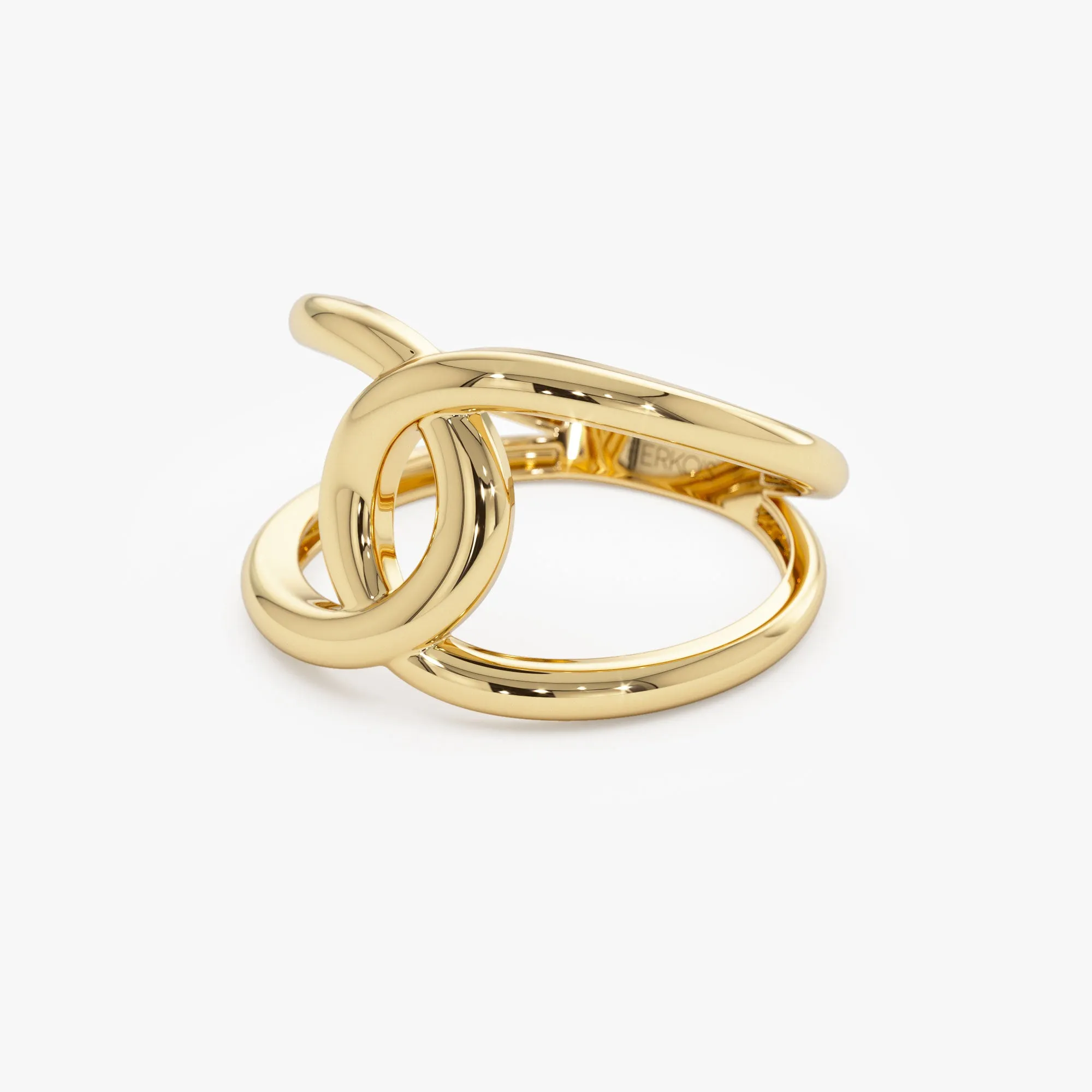 14k Gold Infinity Knot Ring