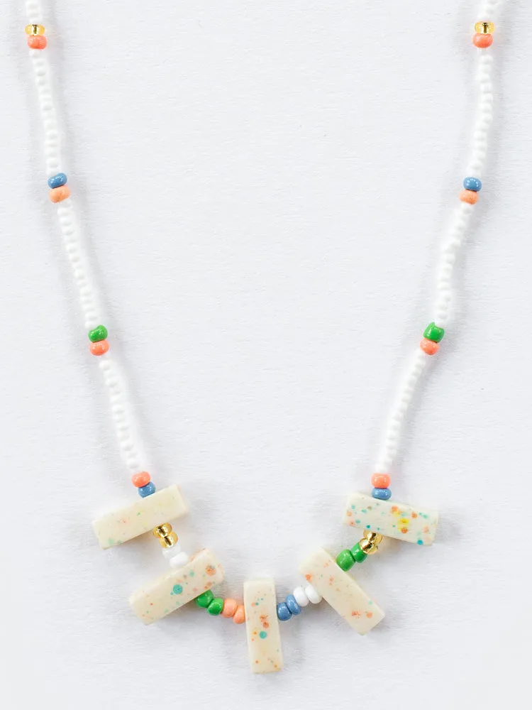 Amelia Speckly Necklace - Multi