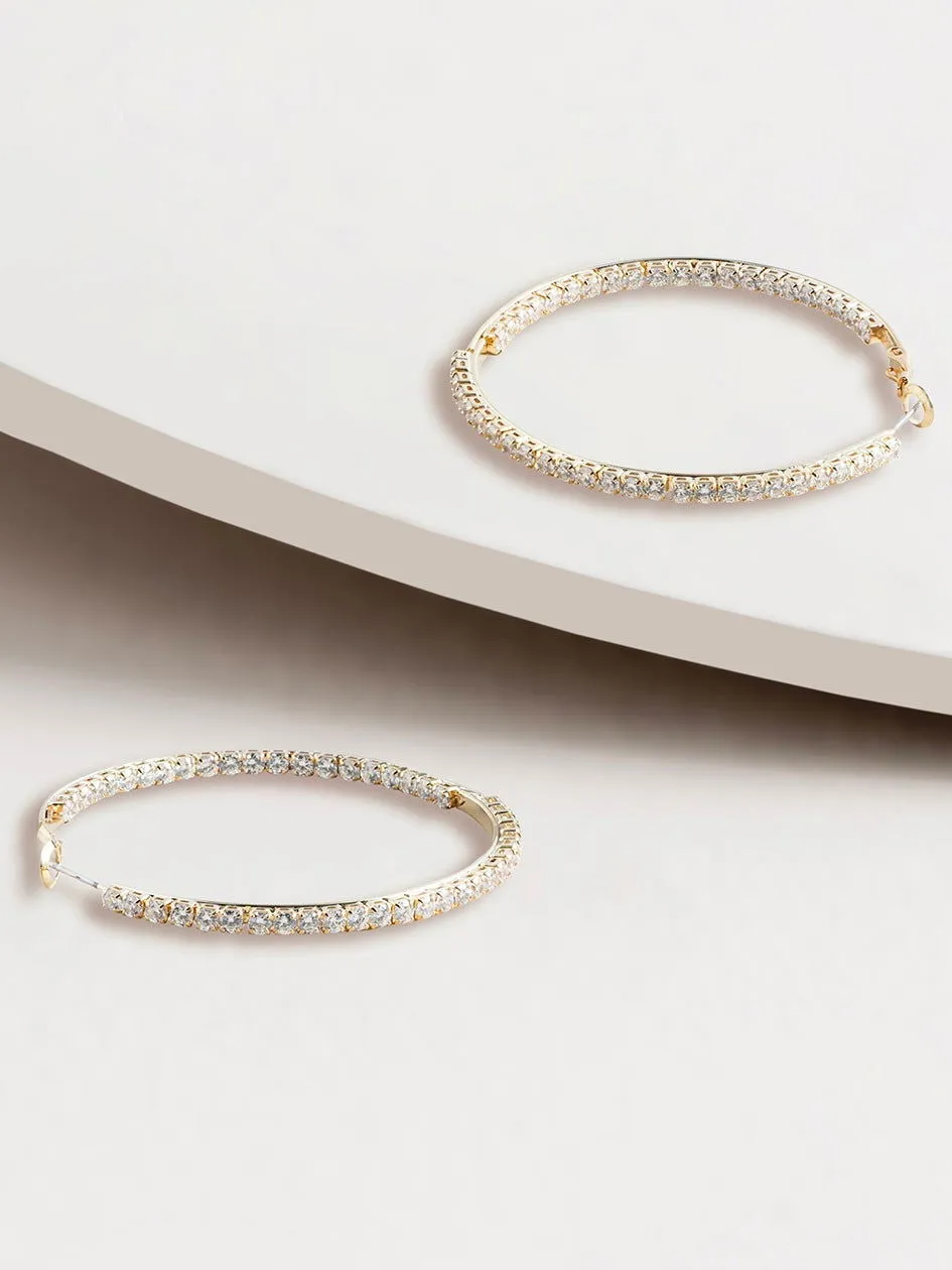 Anastasia Large Hoop Earrings