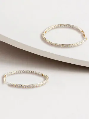 Anastasia Large Hoop Earrings