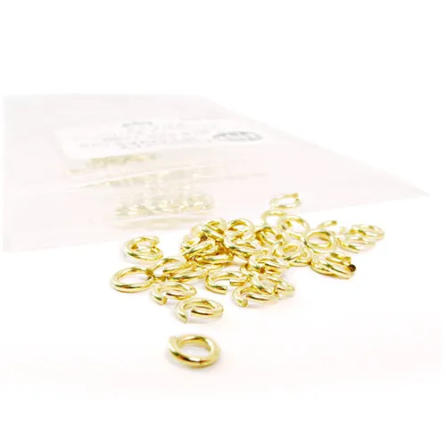 Brass Jump Rings - 100 Pack