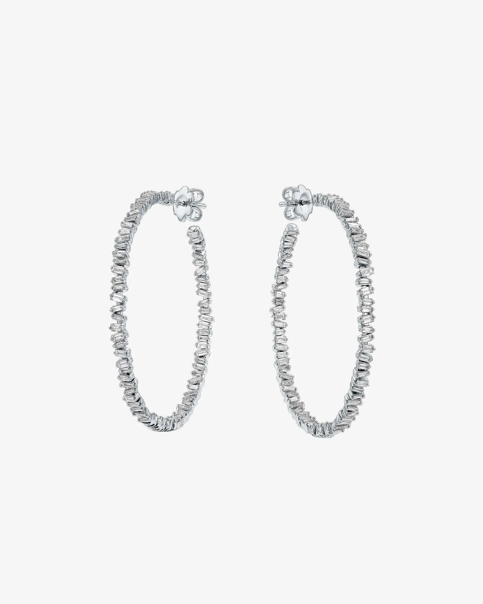 Classic Diamond Milli Hoops