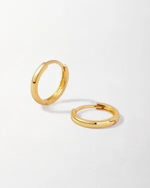 Classic Gold Huggie Earrings