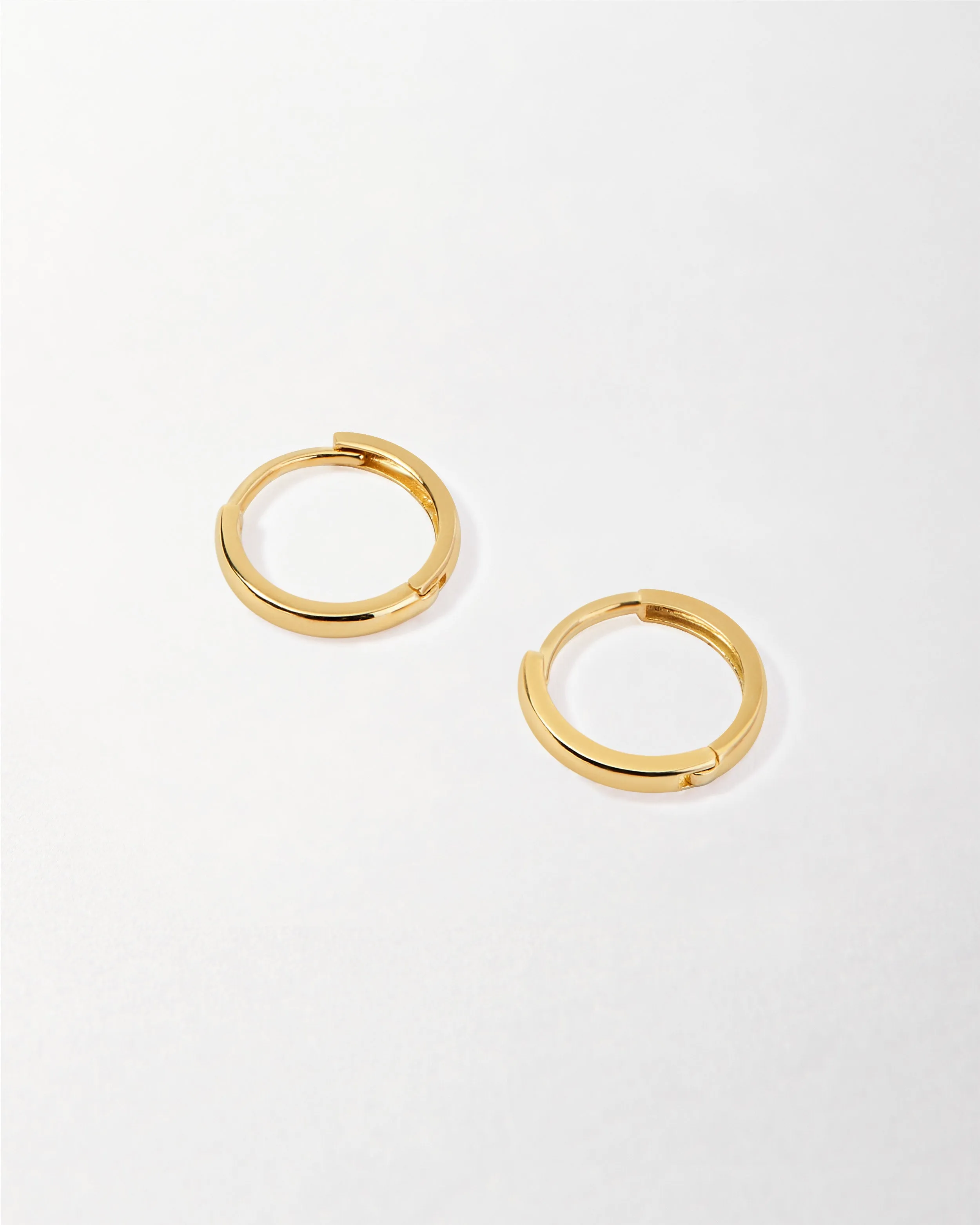 Classic Gold Huggie Earrings