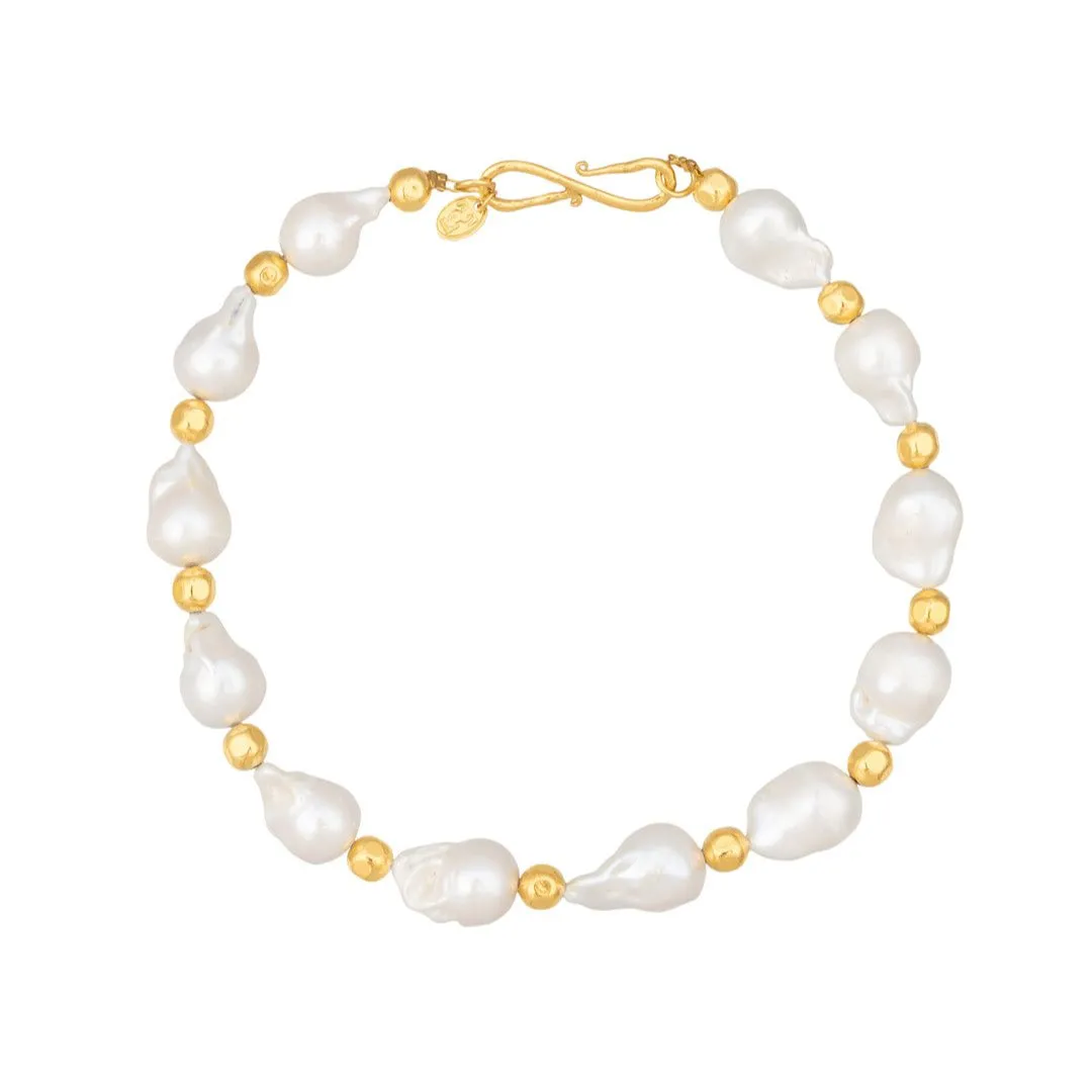 Collier Grace Short Pearl Necklace