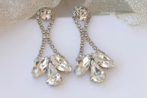 CRYSTAL CHANDELIER EARRINGS