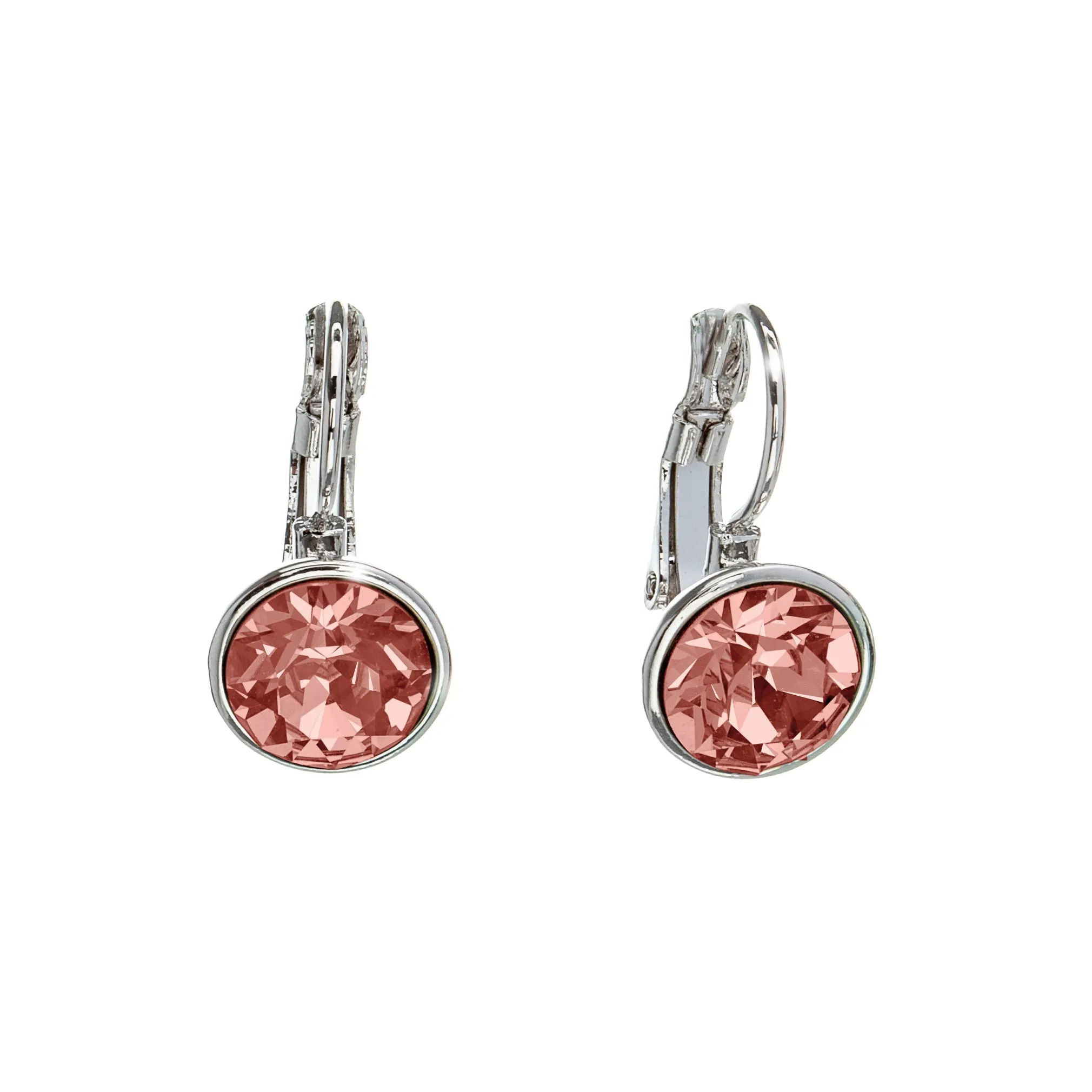 Crystal Leverback Everyday Earrings