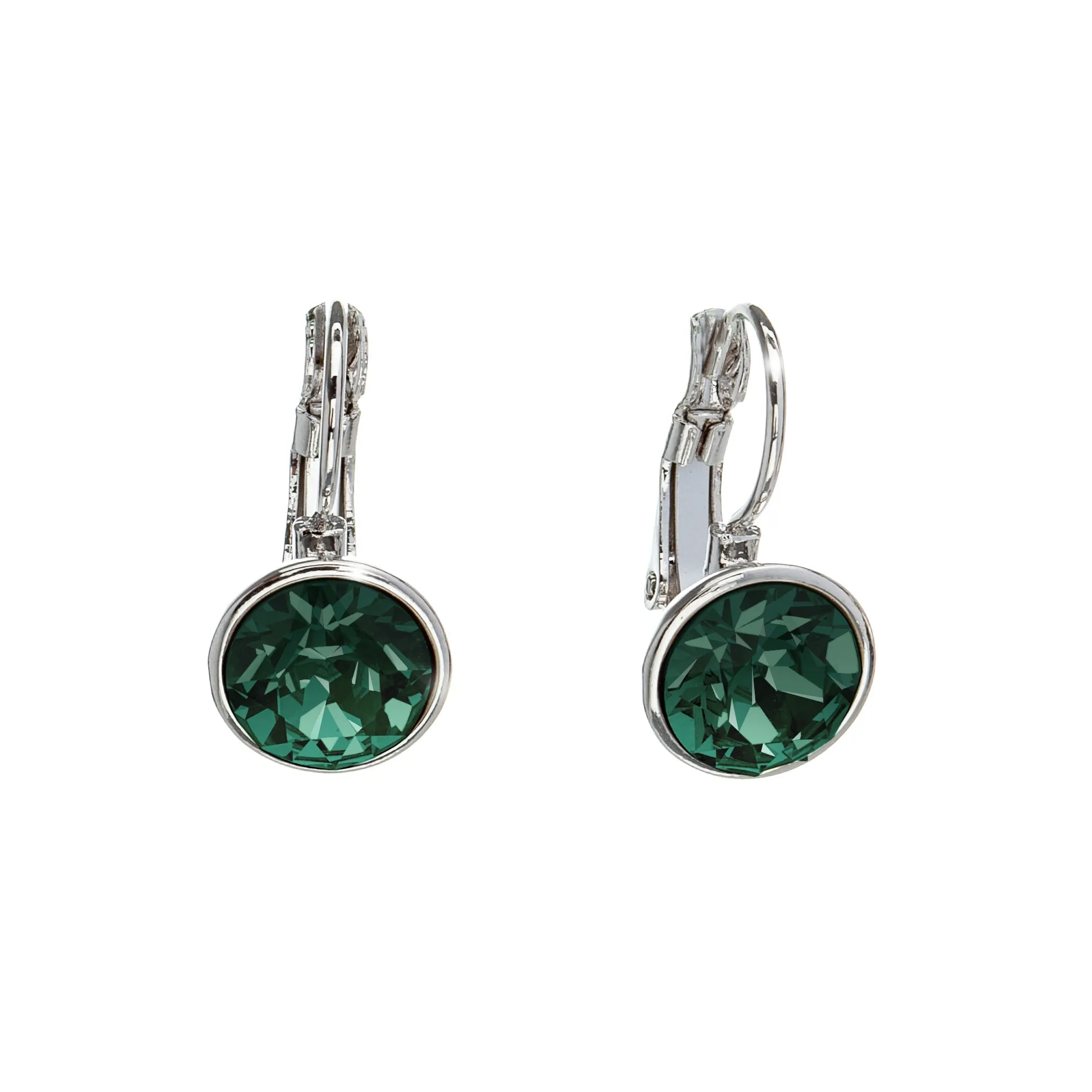 Crystal Leverback Everyday Earrings