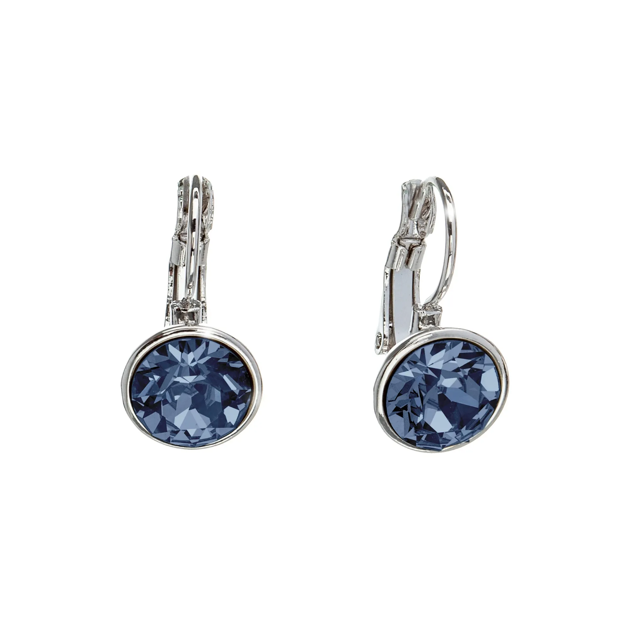 Crystal Leverback Everyday Earrings