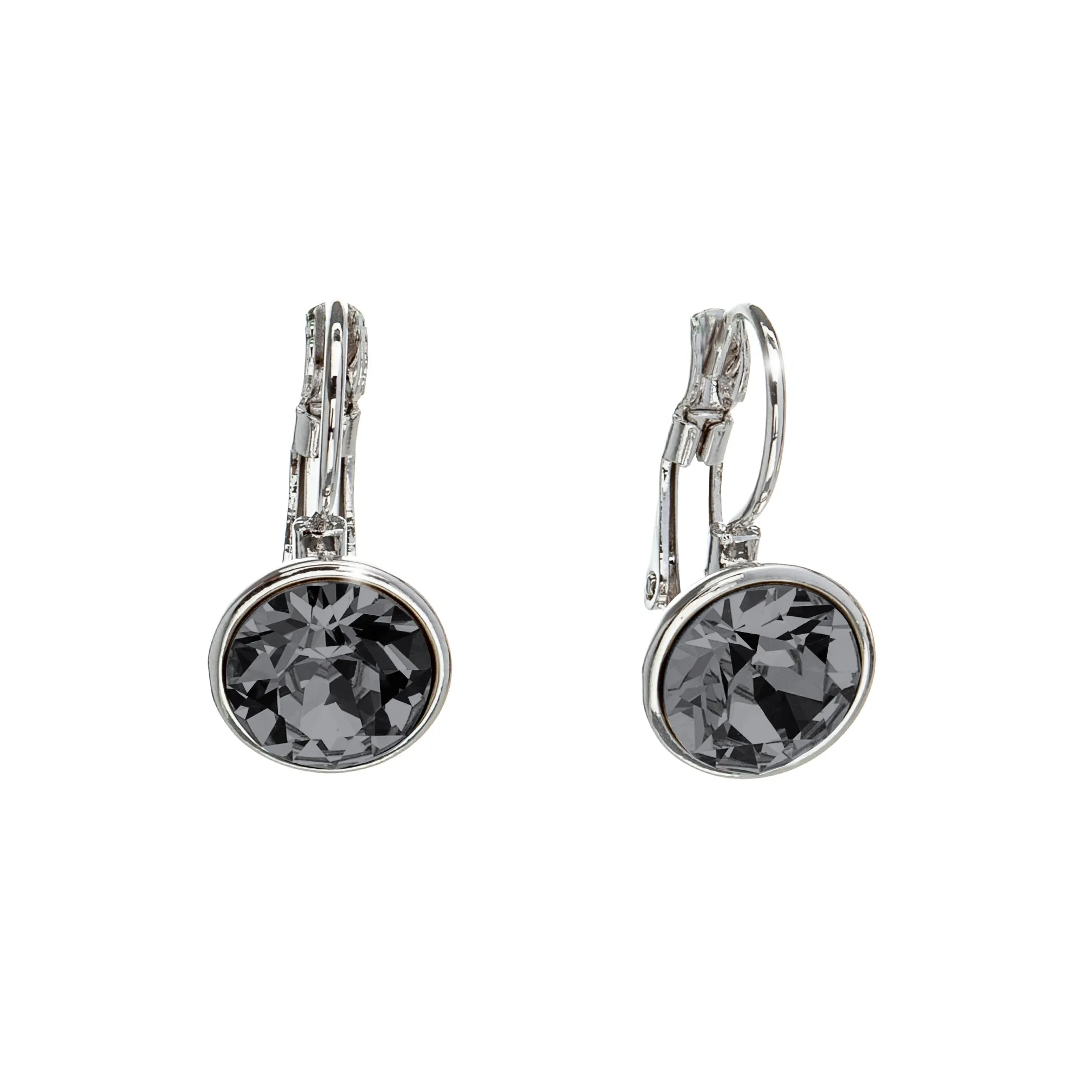 Crystal Leverback Everyday Earrings