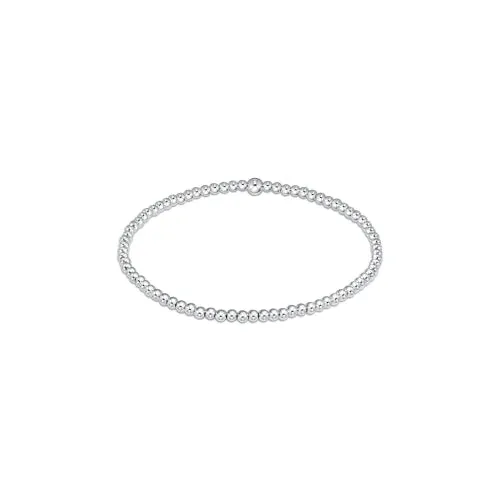 enewton Classic Sterling Silver 2.5mm Bead Bracelet Extend