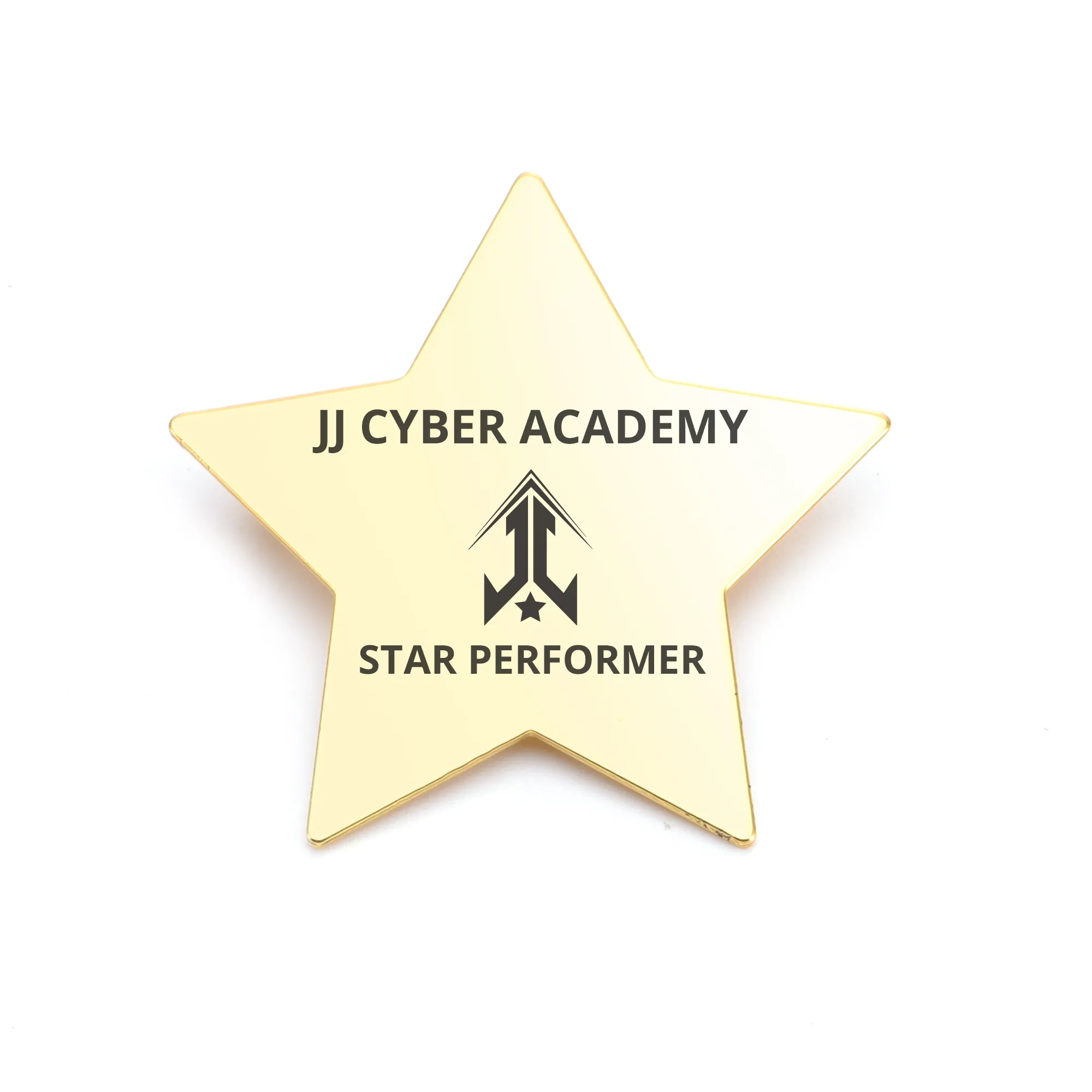 Engravable Top Student Star Badges KCLB 3