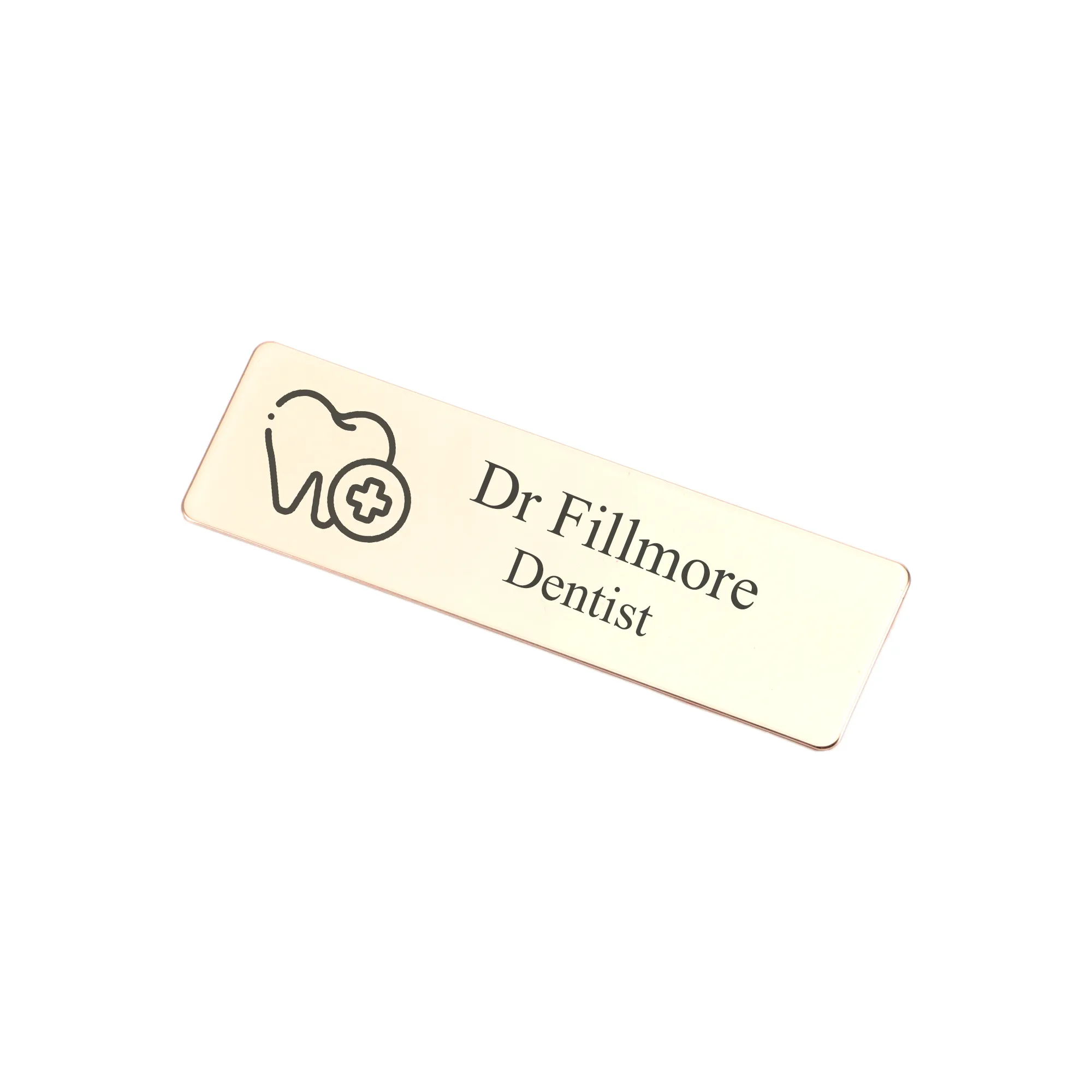 Engraved Name Tag Badges KCLB 1