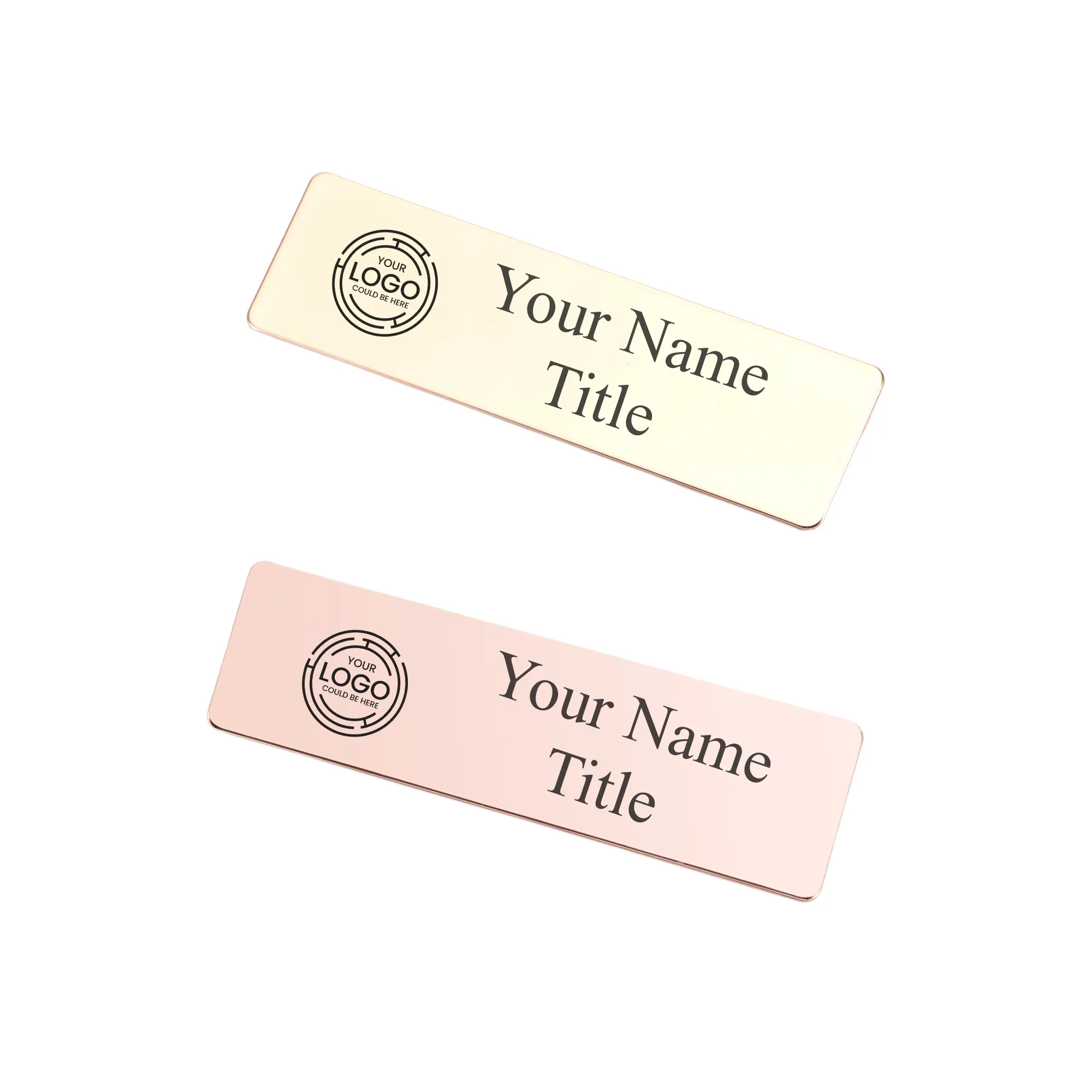 Engraved Name Tag Badges KCLB 1