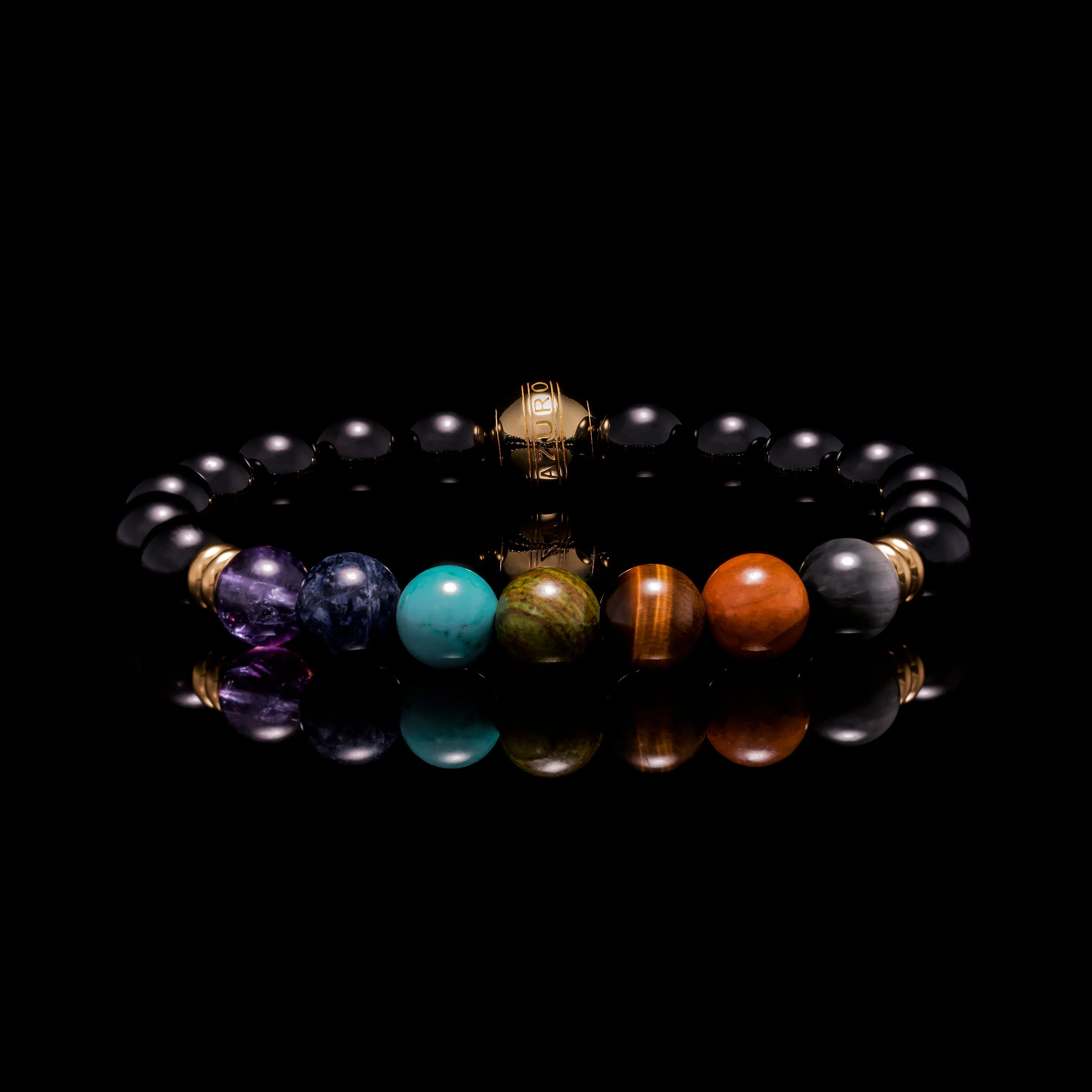 Gold 7 Chakras Bracelets | Chakra Energy Bracelets