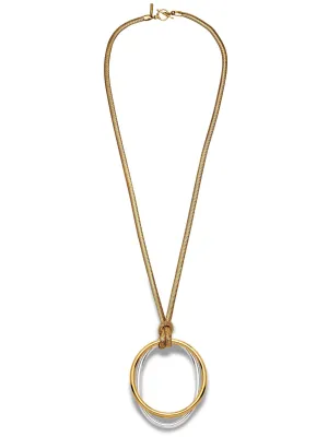 Gold Lulu Pendant Chain Necklace