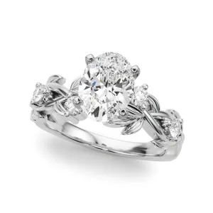 Ladies  Oval Engagement Ring 51240