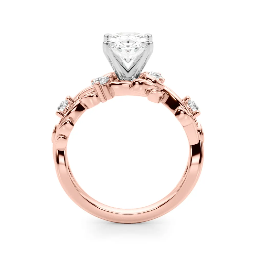 Ladies  Oval Engagement Ring 51240