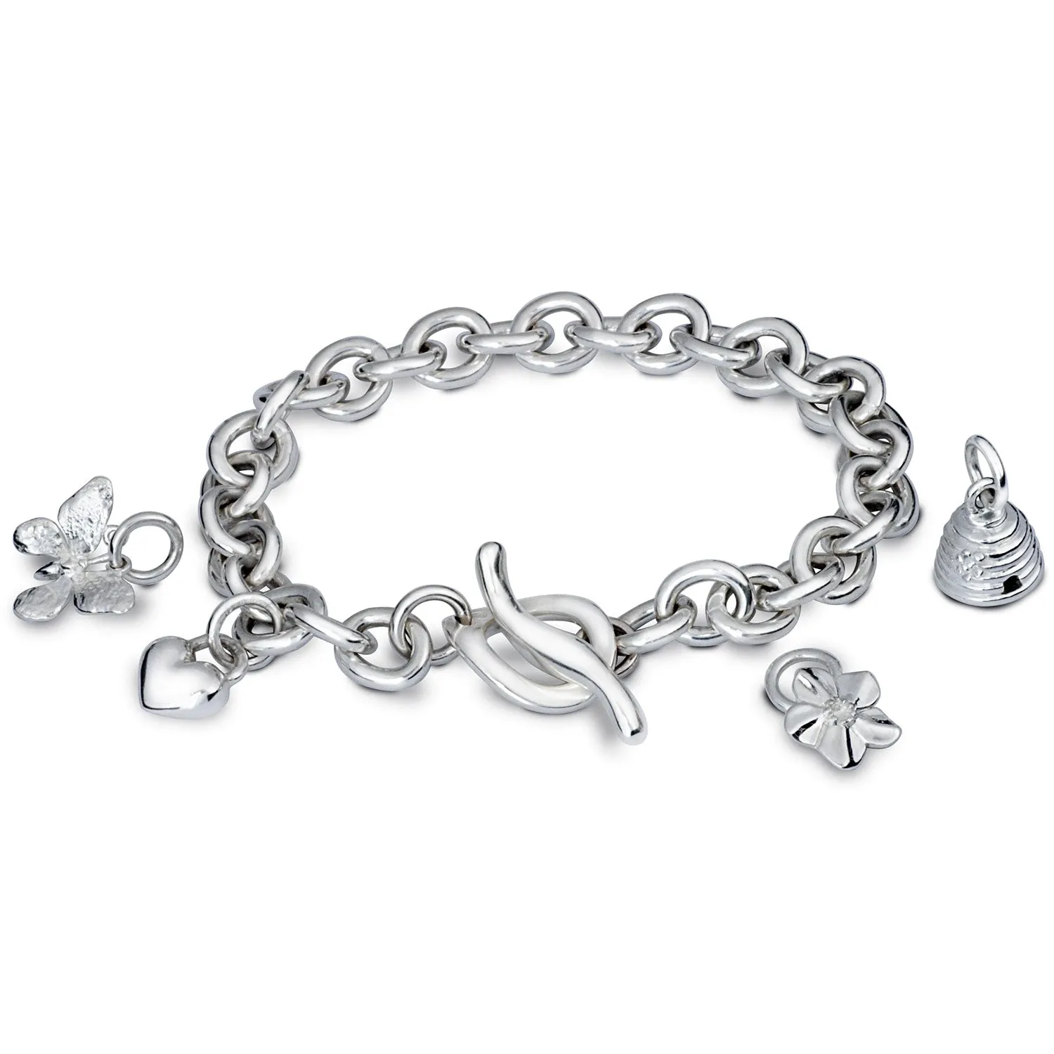 Lifetime Silver Charm Bracelet