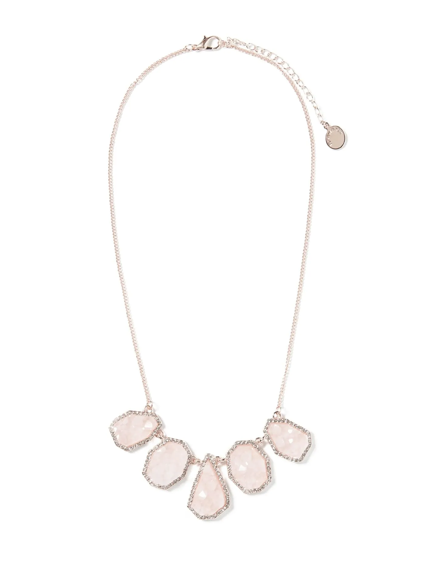 Linda Druzy Stone Earrings & Necklace Set