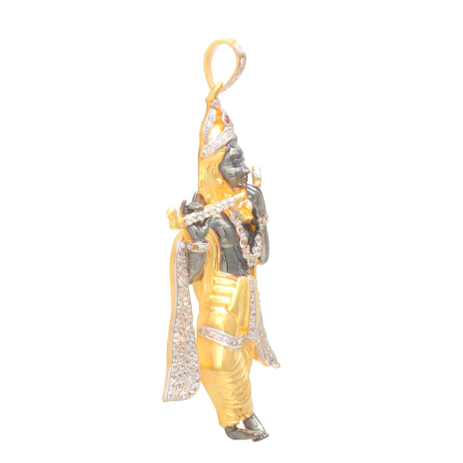 Lord Krishna Pendant For Women IJ15CSSP025