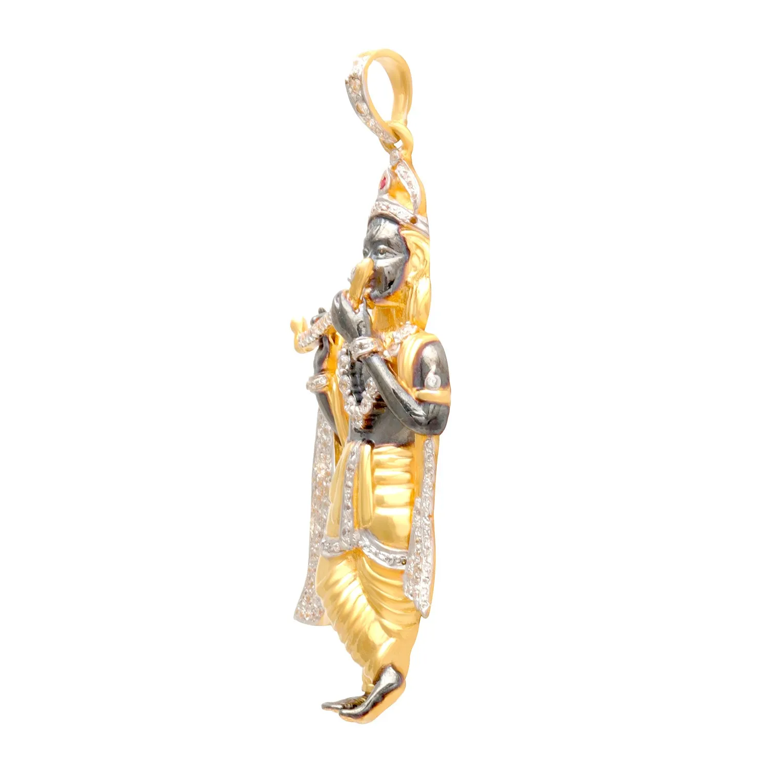 Lord Krishna Pendant For Women IJ15CSSP025