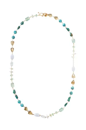 Maeve Necklace Turquoise Mix