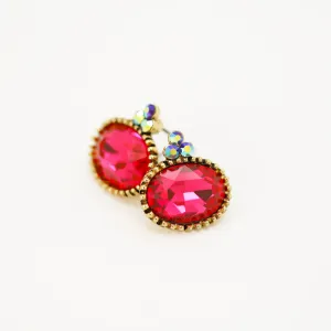 Oval Stud Earrings