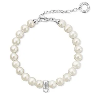 Pearl Charm Carrier Bracelet