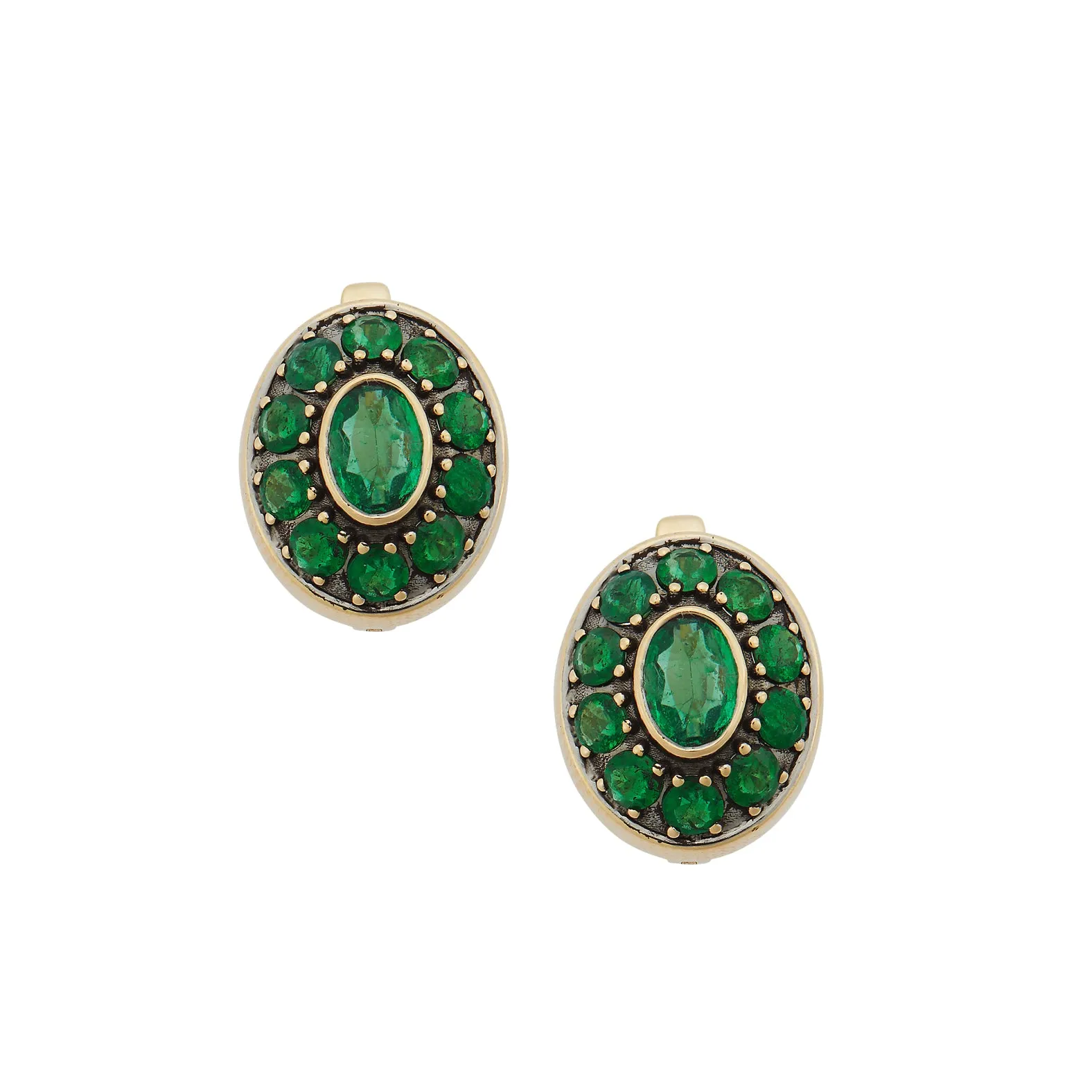 Repose Emerald Earrings