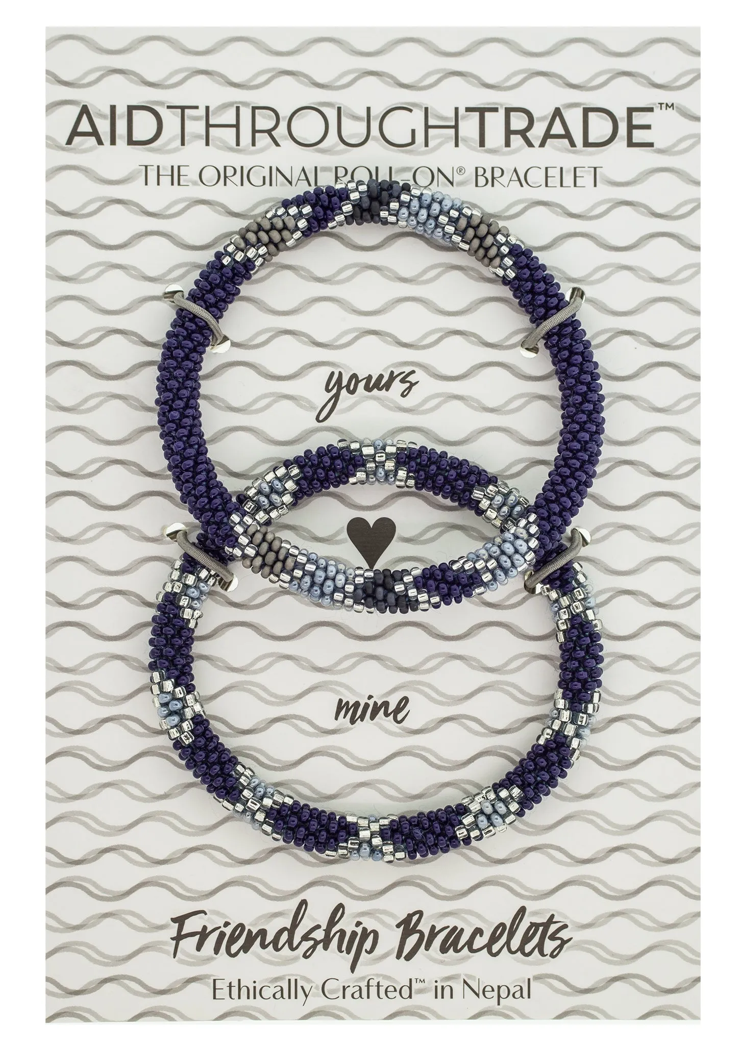 Roll-On® Friendship Bracelets <br> Indigo