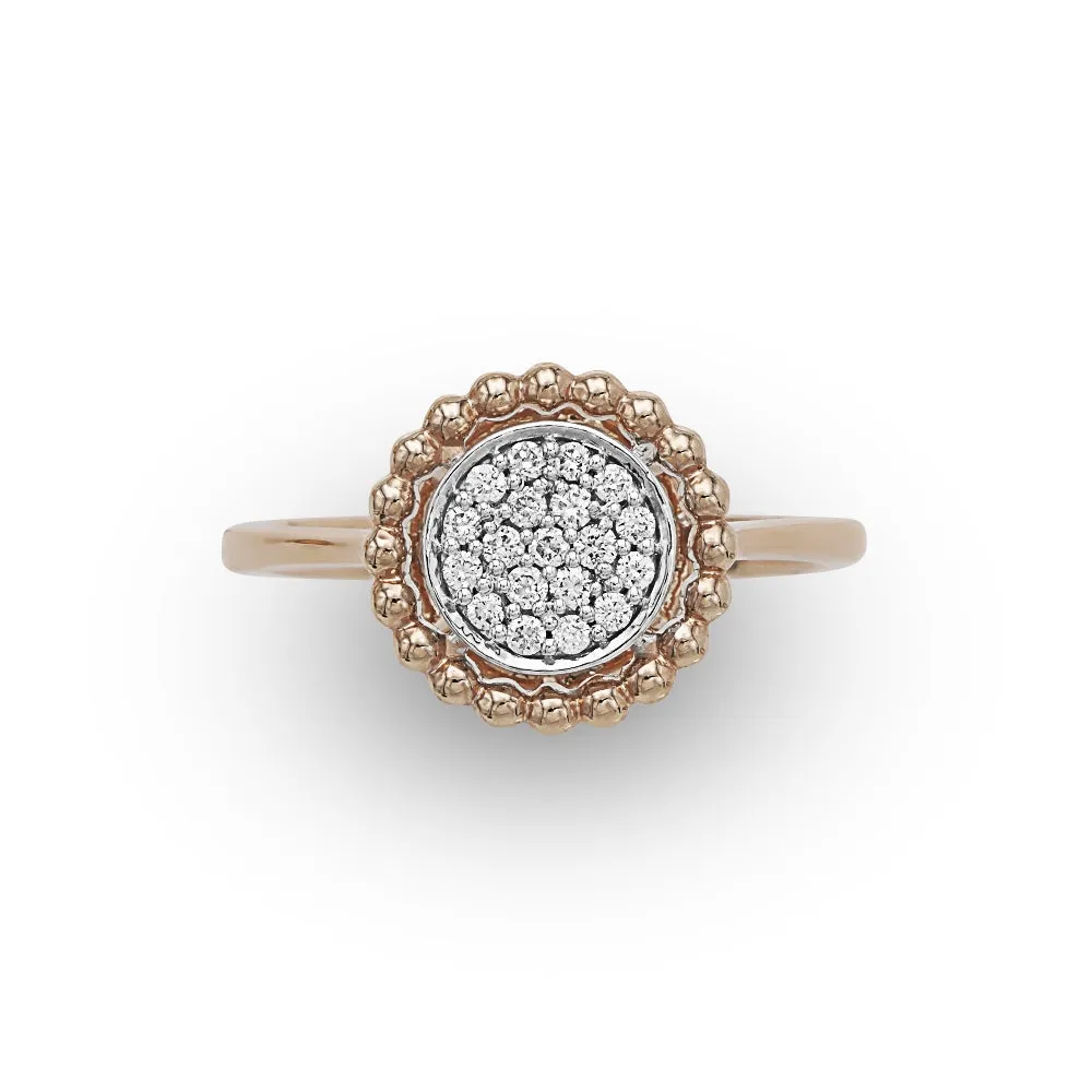 Rose Gold Diamond Ring