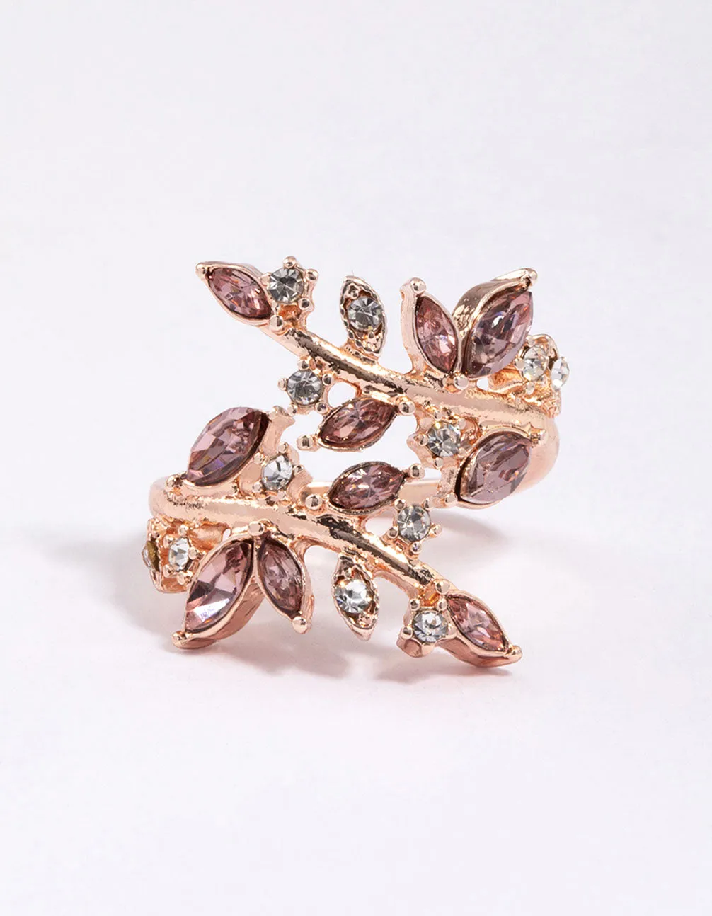 Rose Gold Vine Wrapped Ring