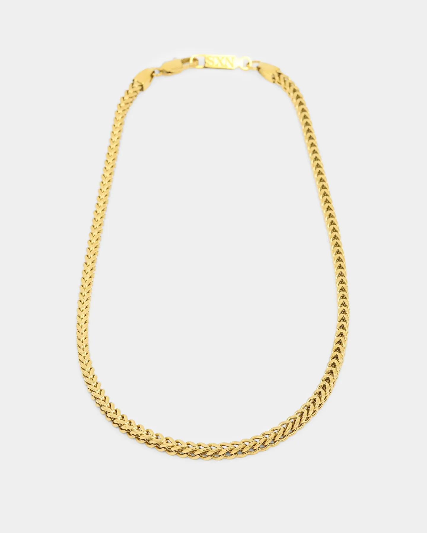 Saint Morta 4mm Franco Chain Gold