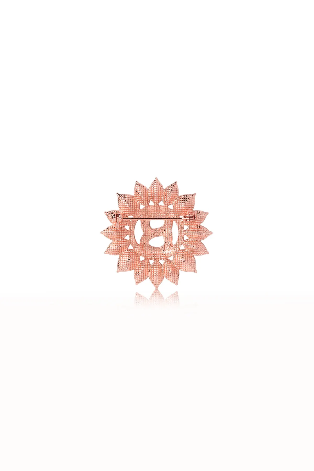 Siera Brooch - Rose Gold