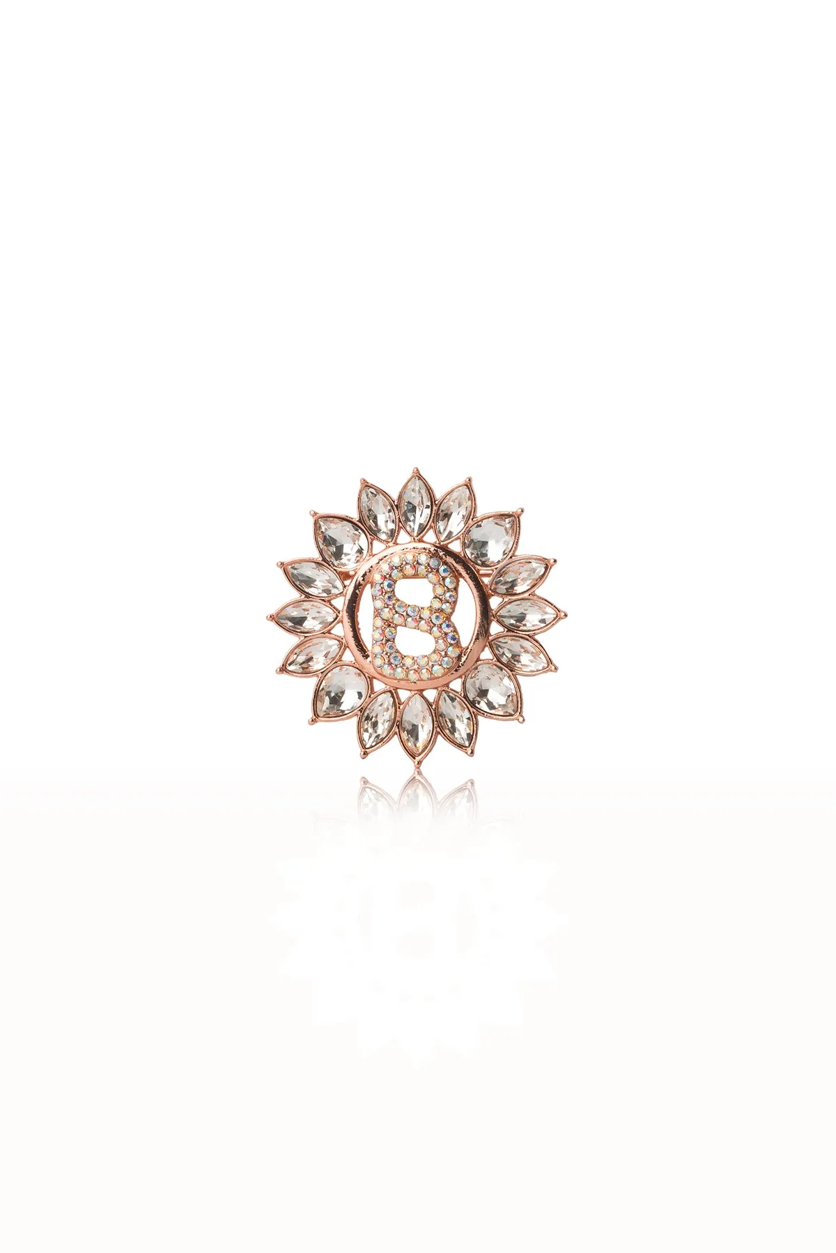 Siera Brooch - Rose Gold