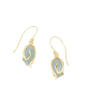 Stand Tall Classic Earrings (Aquamarine)