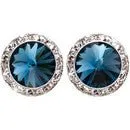 STAR LIGHT CRYSTAL 20MM EARRINGS