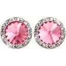 STAR LIGHT CRYSTAL 20MM EARRINGS