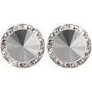 STAR LIGHT CRYSTAL 20MM EARRINGS