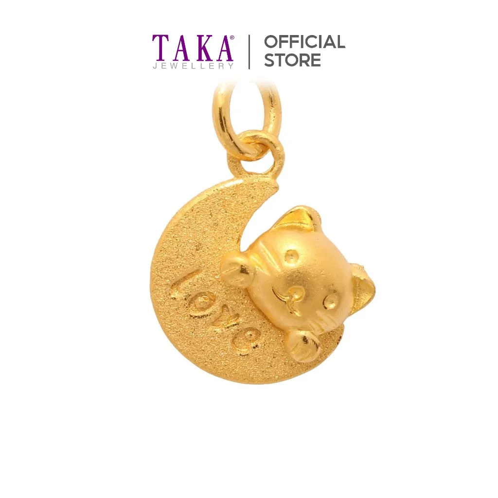 TAKA Jewellery 999 Pure Gold Pendant