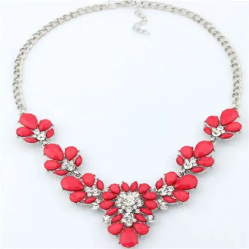 Trendy Jewelry 2022 New Vintage Jewelry Wholesale Gem Choker Necklace Woman Charm Statement Retro Necklaces & Pendants Gift