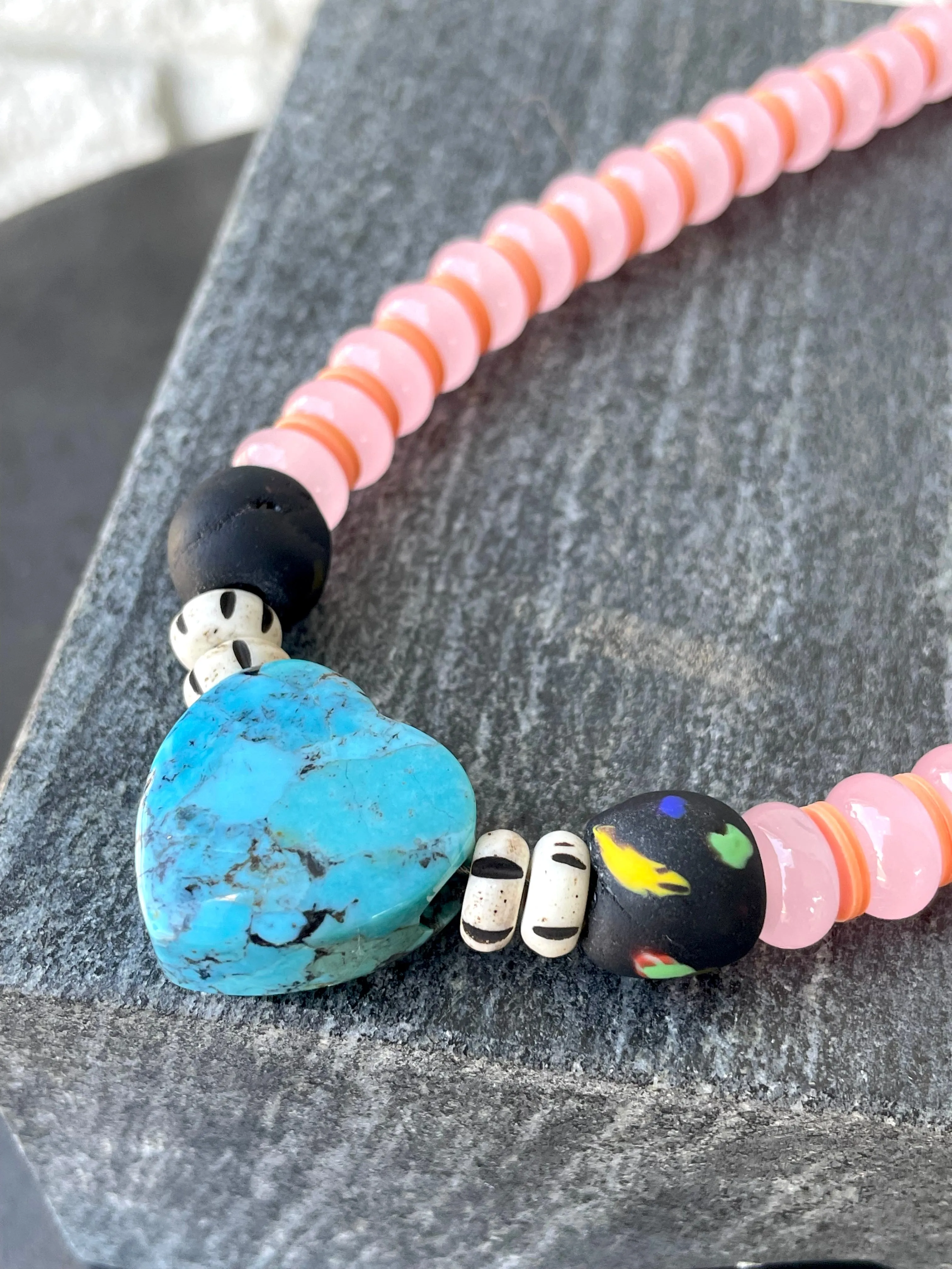 Turquoise Heart Necklace