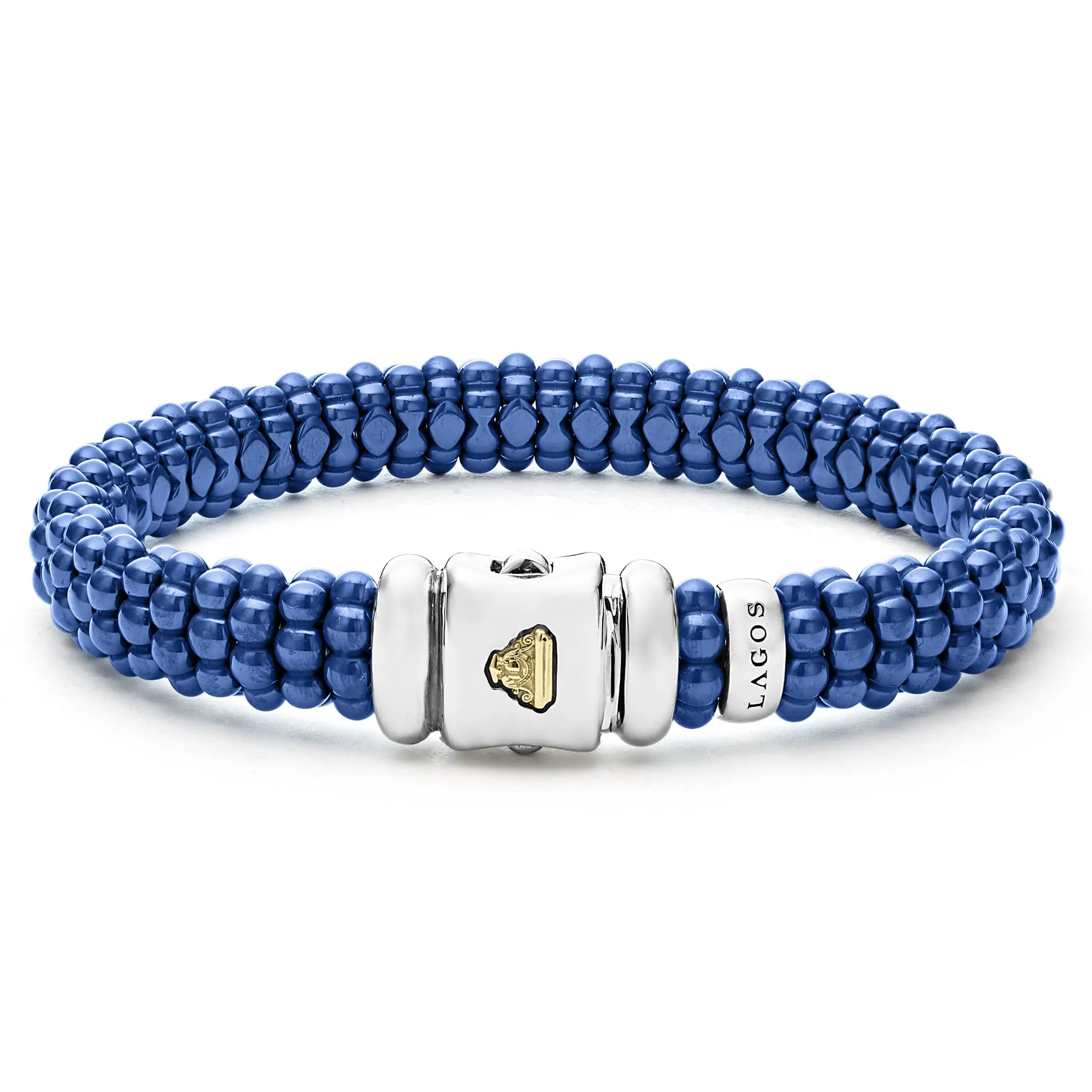 Ultramarine Ceramic Beaded Bracelet